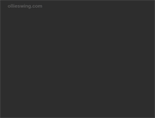 Tablet Screenshot of ollieswing.com